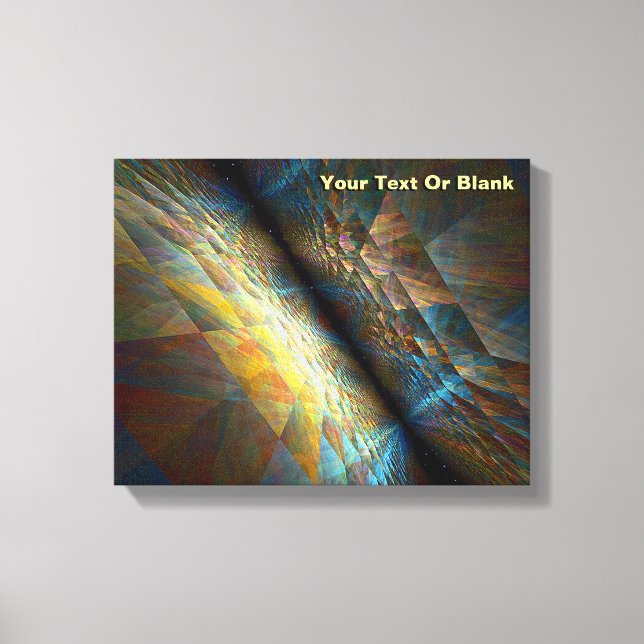 Parallel Planes Canvas Print (Front)