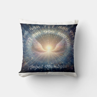 Parallel Realms Angel Number Pillow