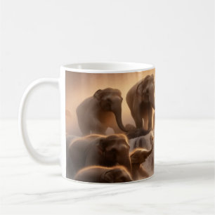Parallel Realms Elephant coffee cup