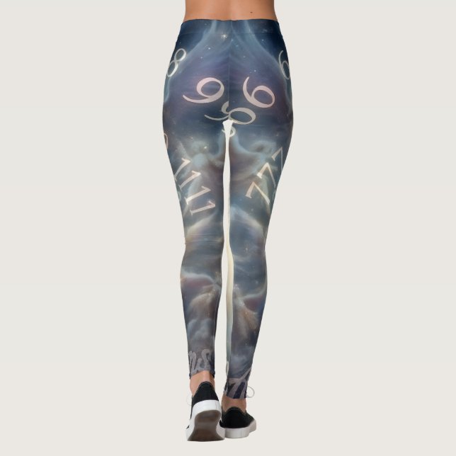 Parallel Realms leggings Angel NUmbers (Back)