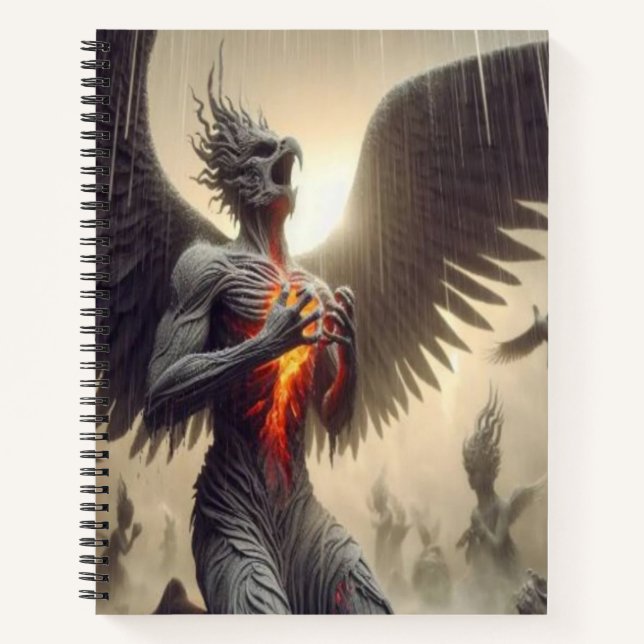 Parallel Realms Pheonix Rising Notebook (Front)