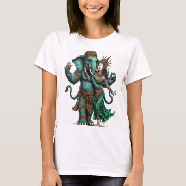 PARALLEL REALMS WOMAN T SHIRT (Front)
