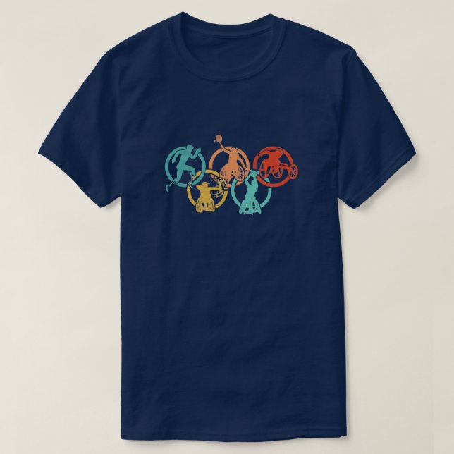 Paralympic Athlete Sport Game Paralympic  1  T-Shirt (Design Front)