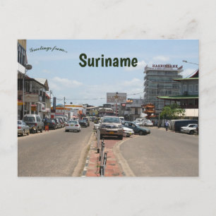 Paramaribo Suriname Postcard