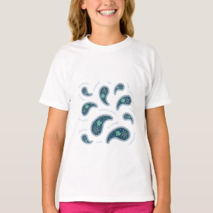 Paramecia Paisley Protozoan Biology Science Light T-Shirt
