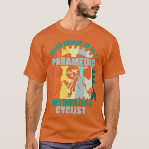 Paramedic Biker Design T-Shirt