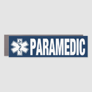 Paramedic Car Magnet