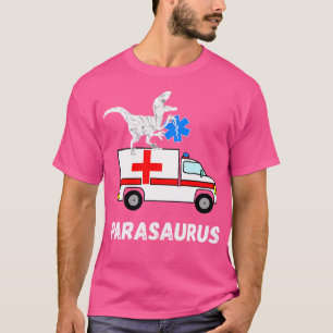 Paramedic Dinosaur Paramedic Dino Rescuer Emergenc T-Shirt