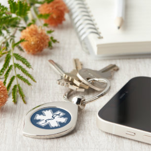 Paramedic EMT EMS Key Ring