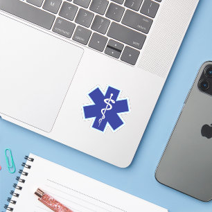 Paramedic EMT EMS Symbol Kiss-Cut