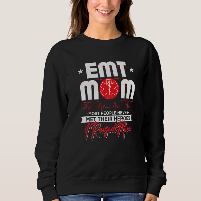 Paramedic Emt Mum Sweatshirt (Front)