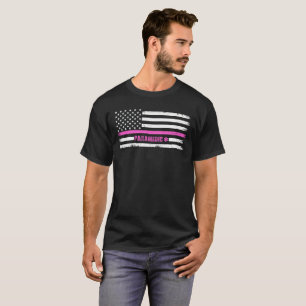 Paramedic Flag Typography T-Shirt Design