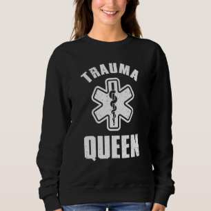 Paramedic For Women Girls EMT Trauma Paramedic 2 Sweatshirt