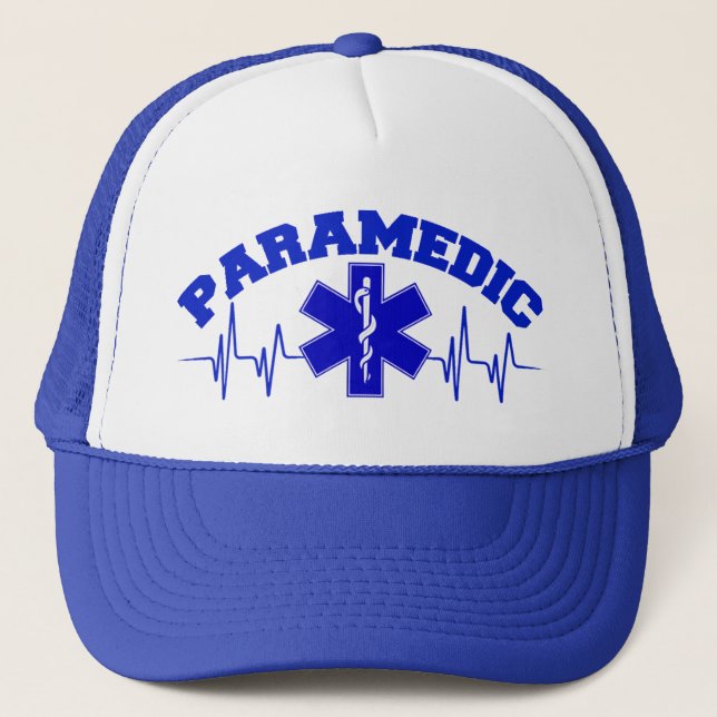 Paramedic Heart Monitor Cap (Front)