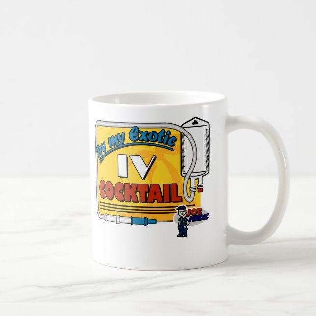 Paramedic IV Cocktail Coffee Mug (Right)