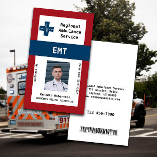 Paramedic Services Business Card