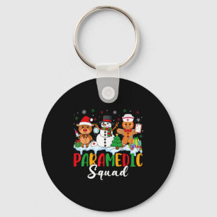 Paramedic Squad Reindeer Snowman Gingerbread Chris Key Ring