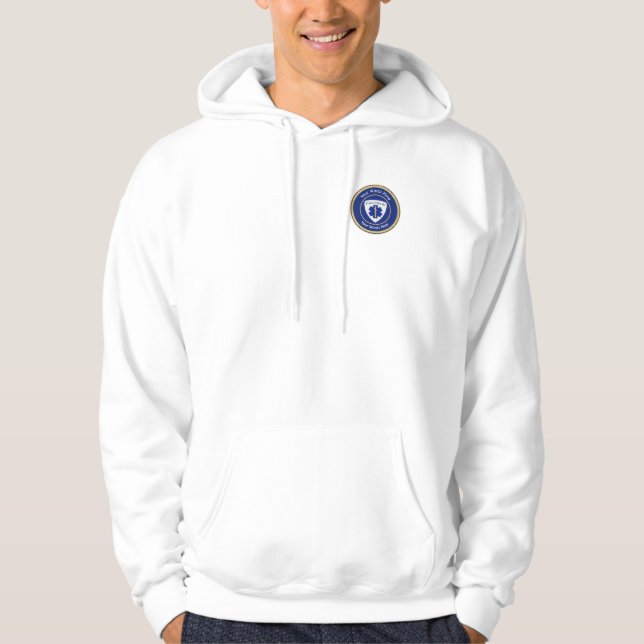 Paramedic Star of Life Rope Shield Universal Hoodie (Front)