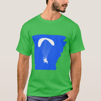 Paramotor Arkansas blue T-Shirt