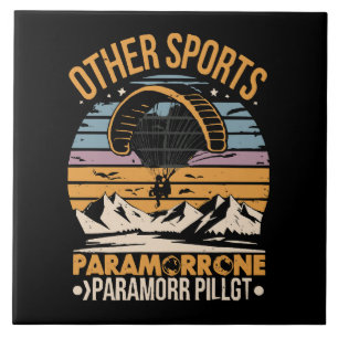 Paramotor Pilot Paramotoring Tile