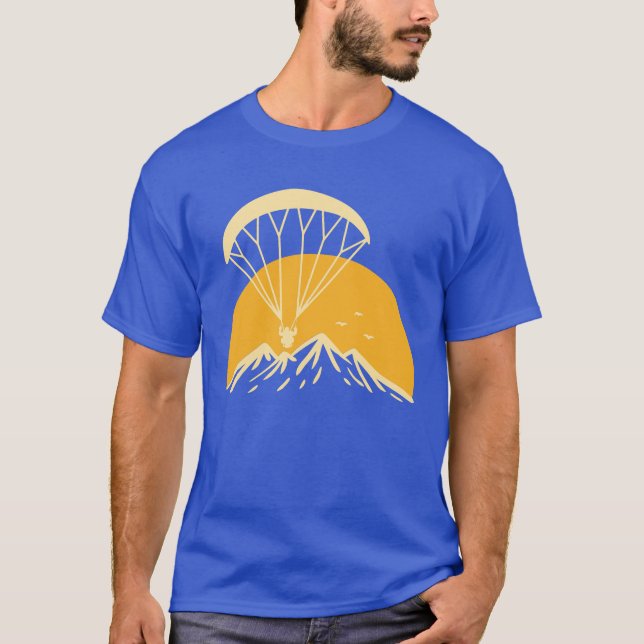 Paramotoring Retro T-Shirt (Front)