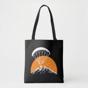 Paramotoring Retro Vintage Tote Bag