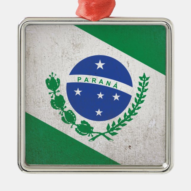 Parana Metal Tree Decoration (Front)