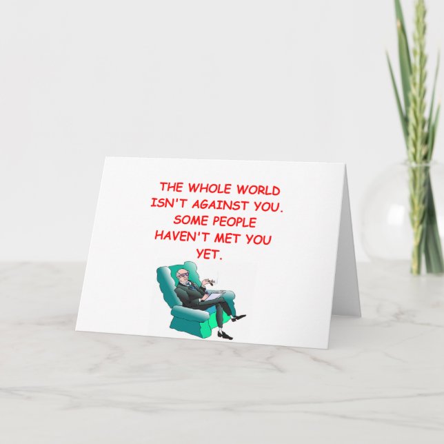 paranoid card (Front)