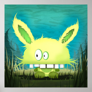 "Paranoid Chomper" Print