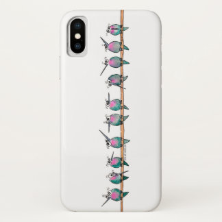 Paranoid Hummingbirds Horizontal iPhone case