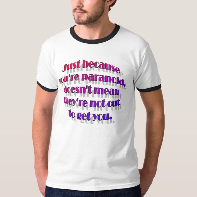 paranoid T-Shirt (Front)