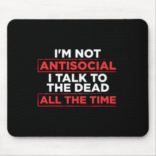 Paranormal Ghost Hunting Design For Ghost Catchers Mouse Pad