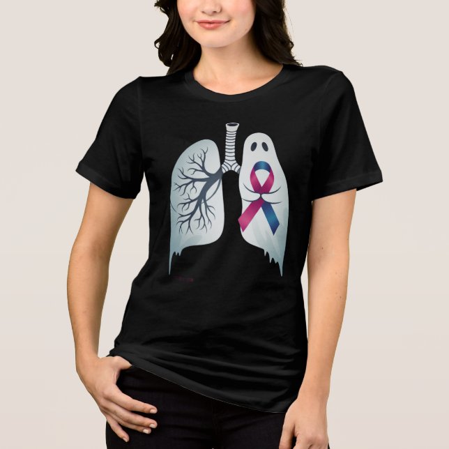 Paranormal Happy Lungs Project Fundraiser Shirt (Front)