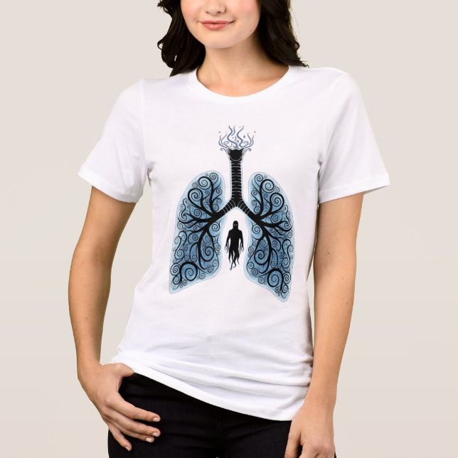 Paranormal Happy Lungs Project Fundraiser Shirt v2 (Front)