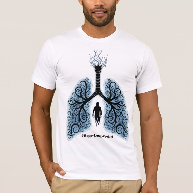 Paranormal Happy Lungs Project Fundraiser Shirt v5 (Front)