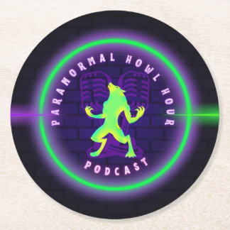 Paranormal Howl Hour Coasters