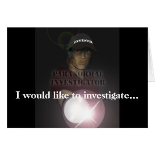 Paranormal Investigator