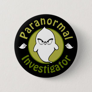 Paranormal Investigator 6 Cm Round Badge