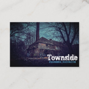 Paranormal Investigator Business Card