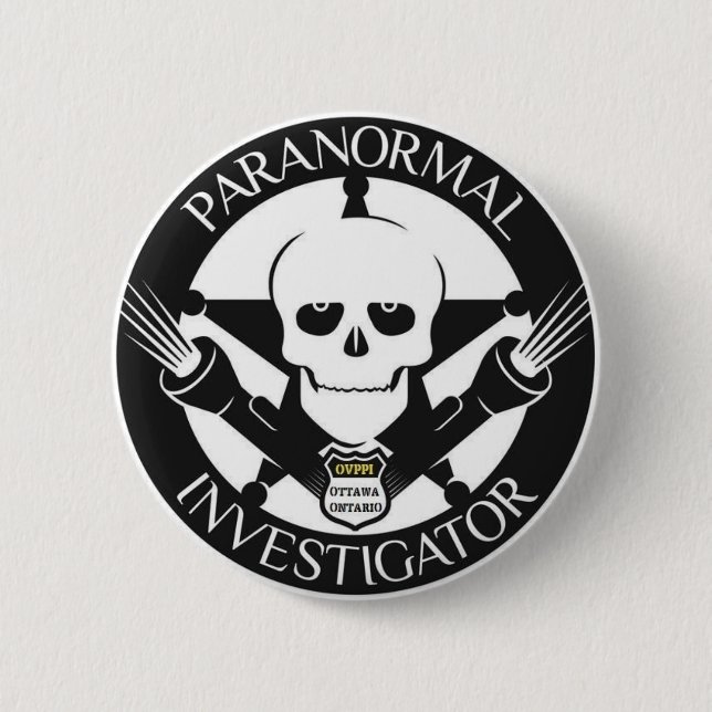 Paranormal Investigator Button (Front)