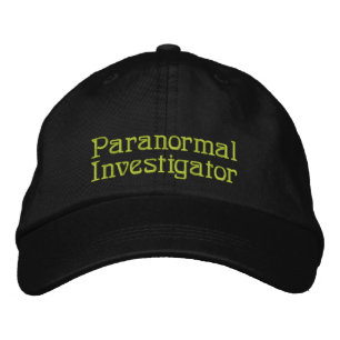 Paranormal Investigator Embroidered Hat