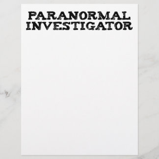 Paranormal Investigator Ghost Hunting