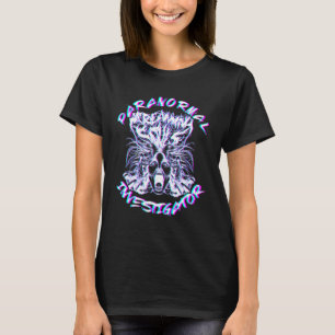 Paranormal Investigator Ghost Hunting Creepy Ghost T-Shirt