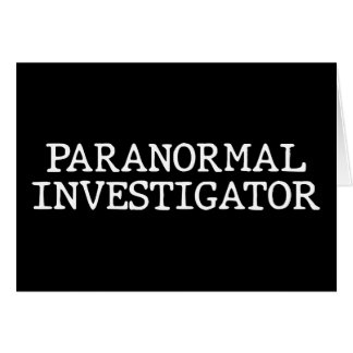 Paranormal Investigator Ghost Hunting EVP