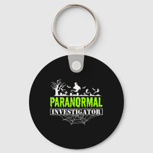 Paranormal Investigator Ghost Hunting Ghost Hunter Key Ring