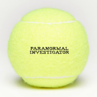 Paranormal Investigator Ghost Hunting Tennis Balls