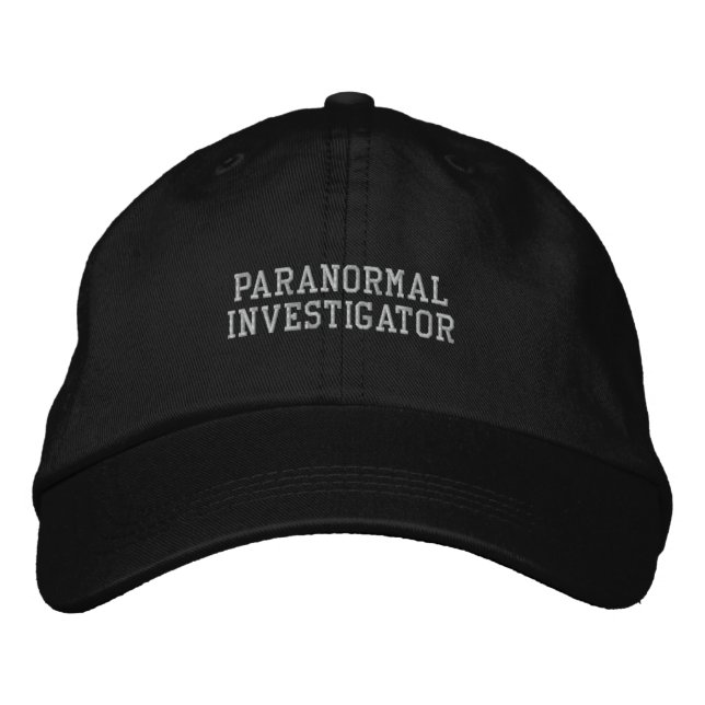 Paranormal Investigator Hat (Front)