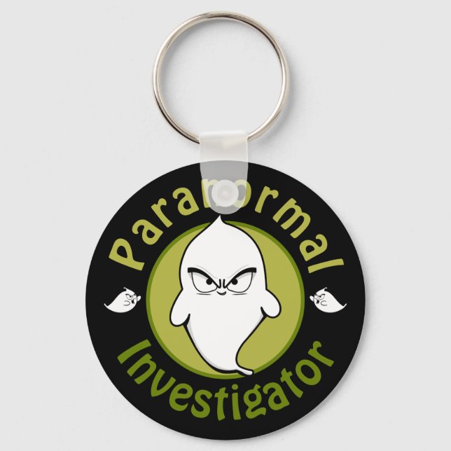 Paranormal Investigator  Key Ring (Front)
