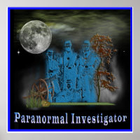 paranormal investigator poster
