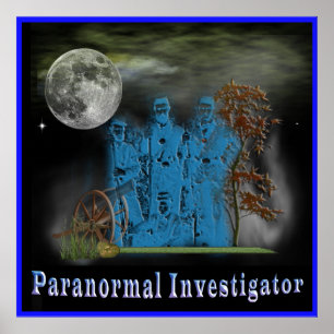 paranormal investigator poster
